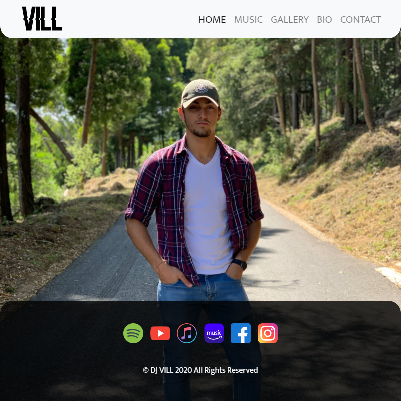 DJ VILL Website