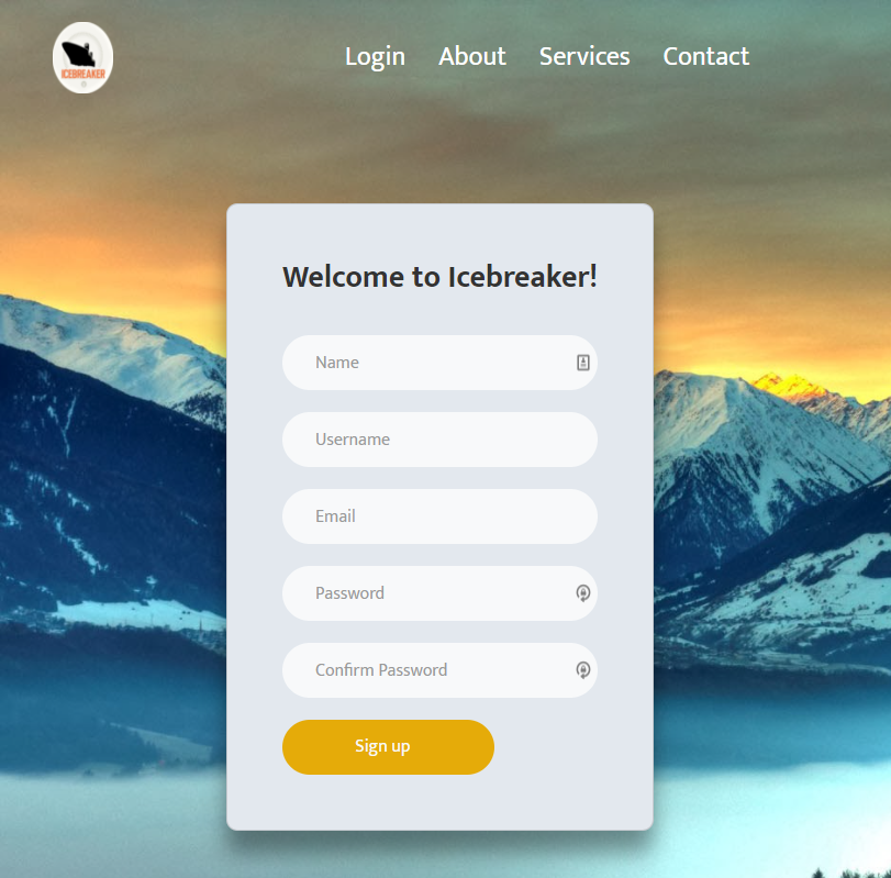 Icebreaker Website
